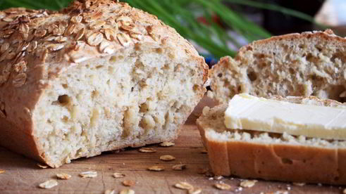 овсяный хлеб без замеса