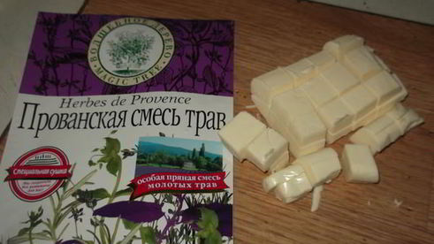 овсяный хлеб с сыром и грецким орехом