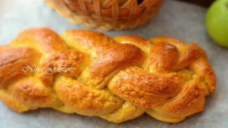 Рецепт пасхального плетеного сладкого хлеба шесть волокон