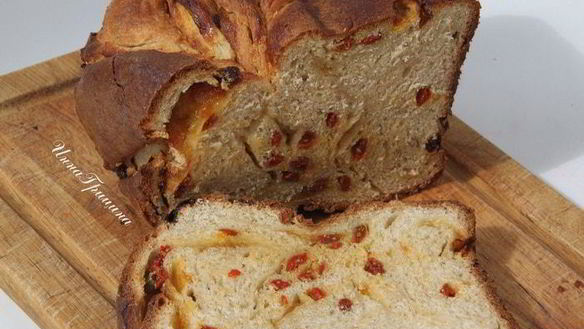 Рецепт Плетеного хлеба с ягодами годжи