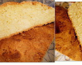 Простой кукурузный хлебушек