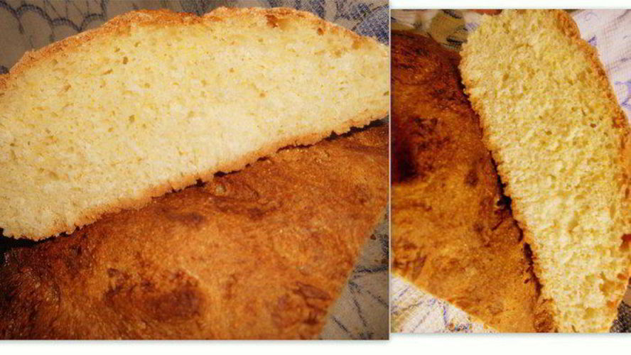 Рецепт простого кукурузного хлебушка