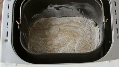 пшенично-ржаной хлеб в хлебопечке