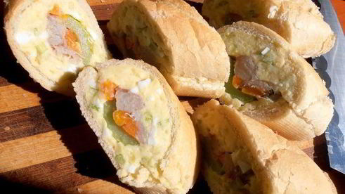 рыбный багет