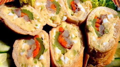 рыбный багет