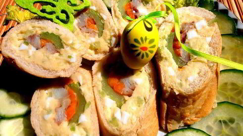 рыбный багет