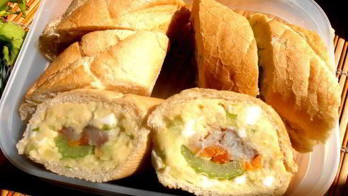 рыбный багет