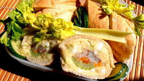 рыбный багет