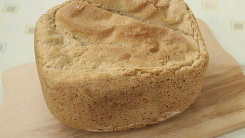 ржаной хлеб с овсяными хлопьями на пиве в хлебопечке