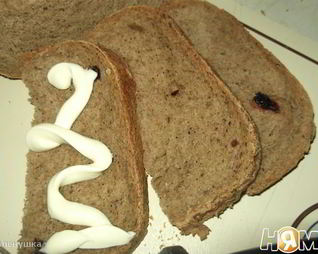 Ржаной хлеб с сушеной клюквой