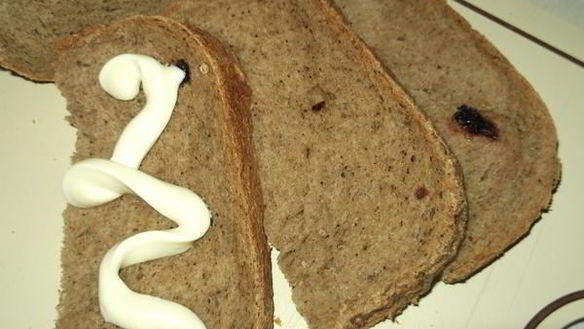 Рецепт Ржаного хлеба с сушеной клюквой