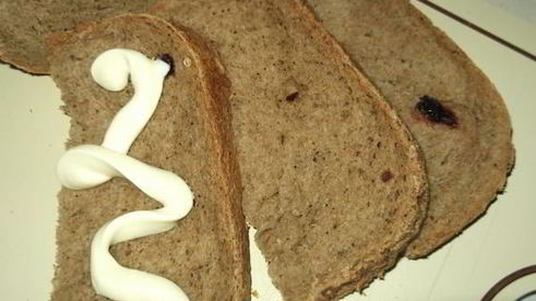 ржаной хлеб с сушеной клюквой