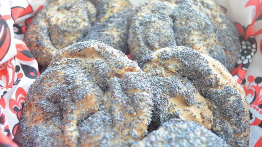 Рецепт ржаных хлебцев в маке