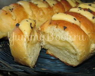 Сырно-чесночный хлеб