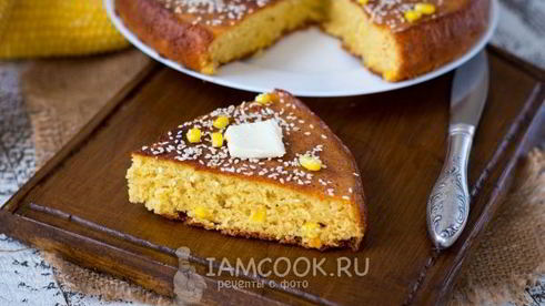 трижды кукурузный хлеб