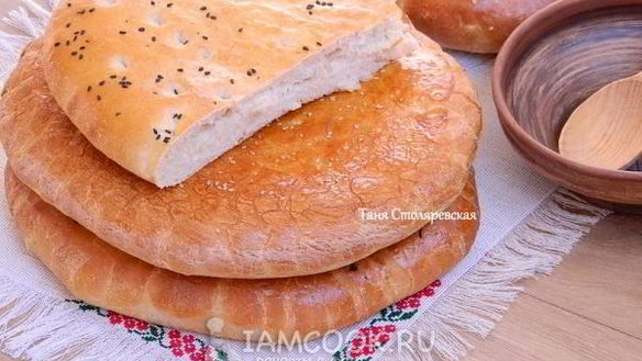 Рецепт Турецкого хлеба PIDESI