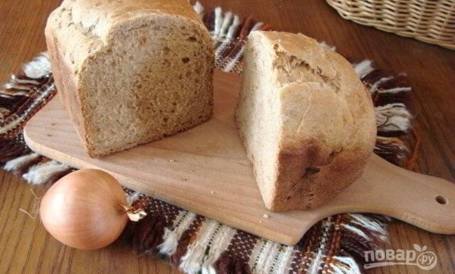 Украинский хлеб в хлебопечке