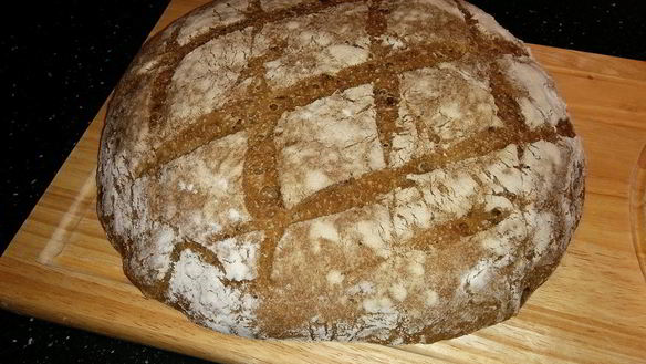 Рецепт Заварного бездрожжевого хлеба