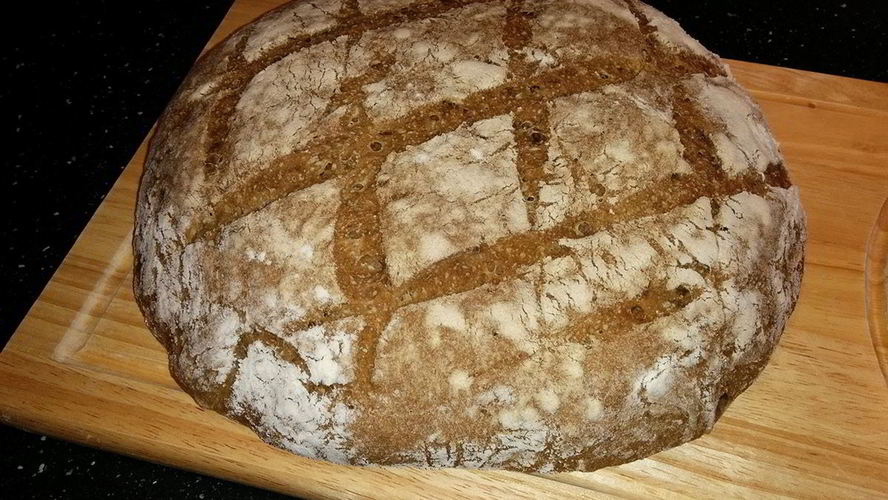 Рецепт заварного бездрожжевого хлеба