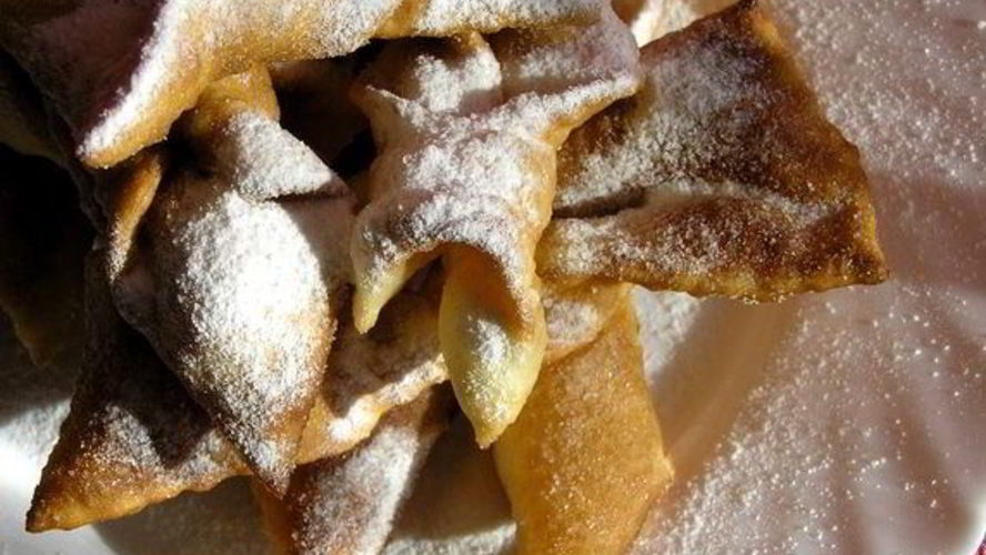 Рецепт хвороста с кукурузной мукой