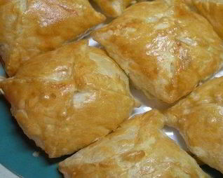 Конвертики с начинкой из куриного филе