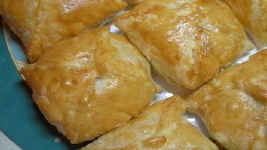 Рецепт конвертиков с начинкой из куриного филе