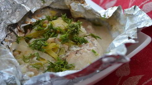 куриные грудки в конвертиках