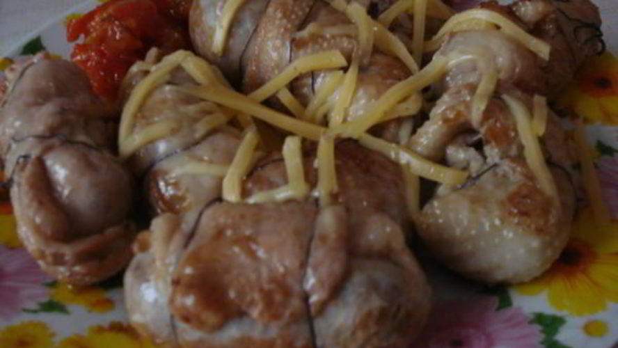 Рецепт куриных конвертиков с гречкой