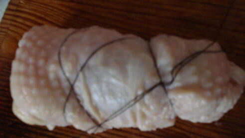 куриные конвертики с гречкой