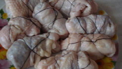 куриные конвертики с гречкой