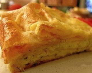 Армянский лаваш с сыром сулугуни