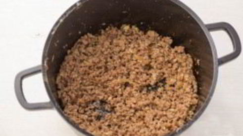 конвертики с фаршем и фасолью в лаваше