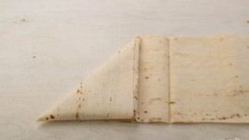 конвертики с фаршем и фасолью в лаваше