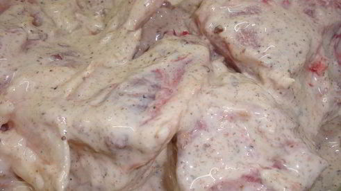 курица на лаваше