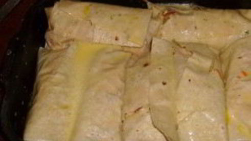 курица в лаваше в духовке