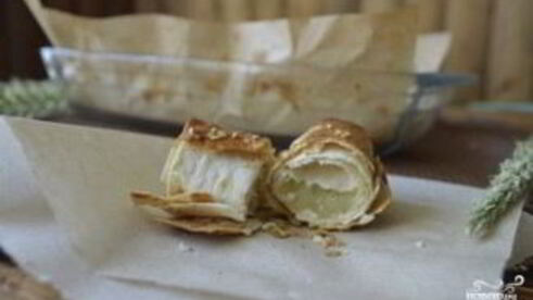 лаваш с картофельным пюре