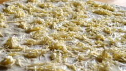 лаваш с корейской морковкой