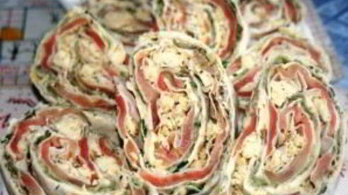 лаваш с маслом