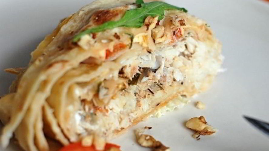 Рецепт лаваша с треской