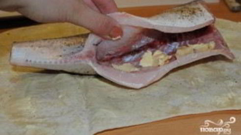 лаваш с треской