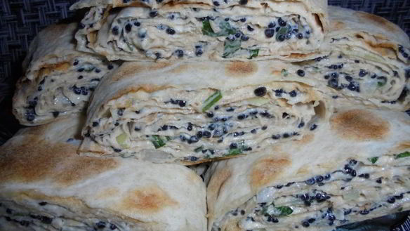 Рецепт Лаваша с тунцом консервированным