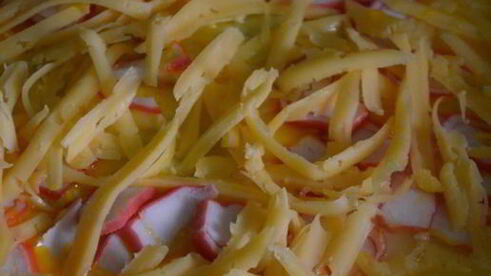 лаваш с яйцом и сыром