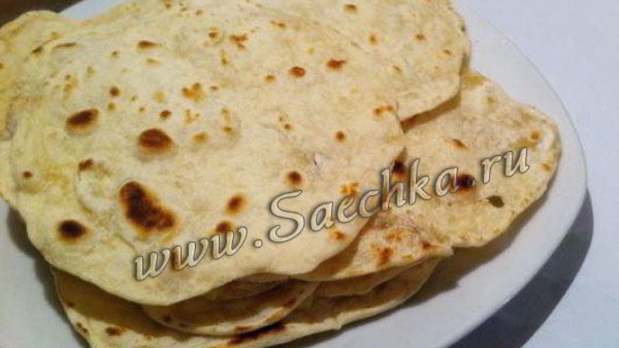 Рецепт лаваша тонкого