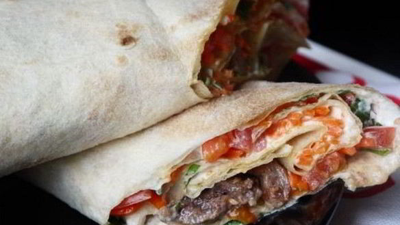 Рецепт Рулетиков из лаваша с мясом