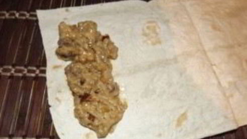 рулеты из лаваша с печенью