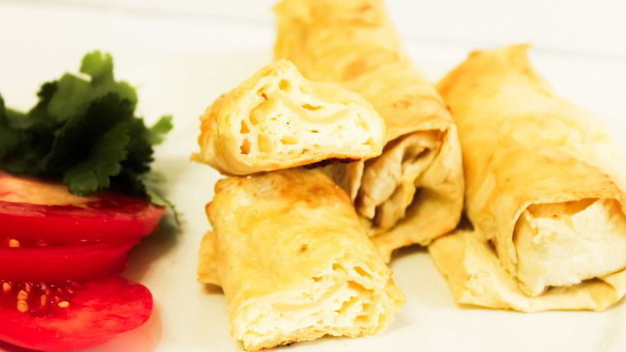 Рецепт рулетов иза лавашей с сырома