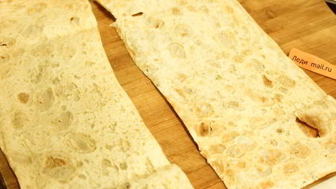 рулеты из лаваша с сыром