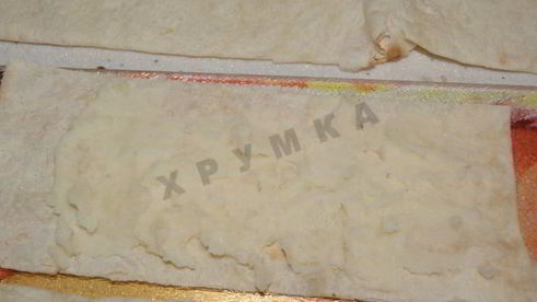 сосиски в лаваше с сыром и картошкой