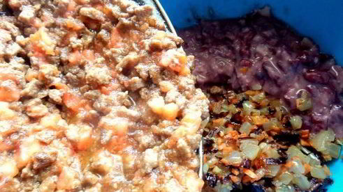 закуска из фасоли в лаваше сытная