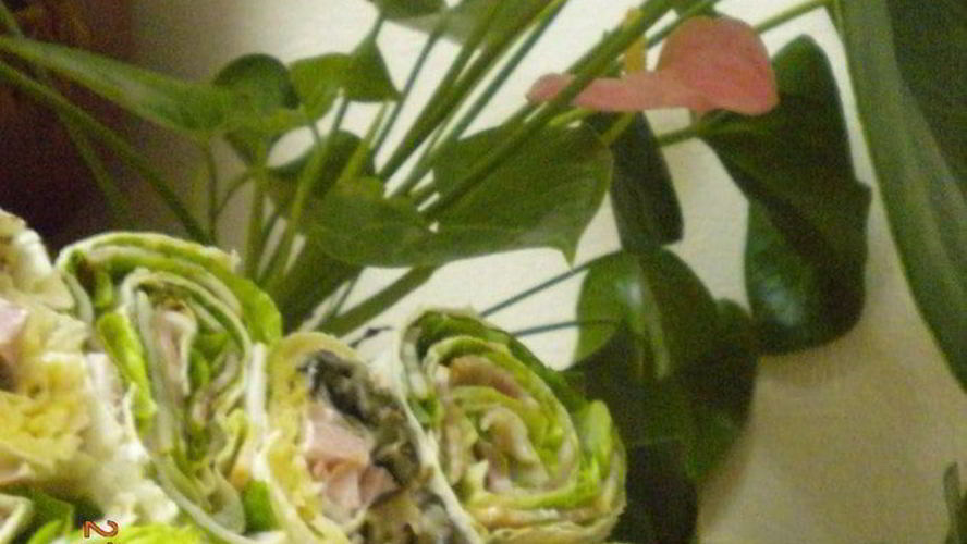 Рецепт закуски из лаваша